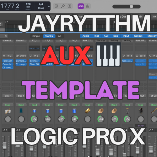 Aux Template for Logic Pro X