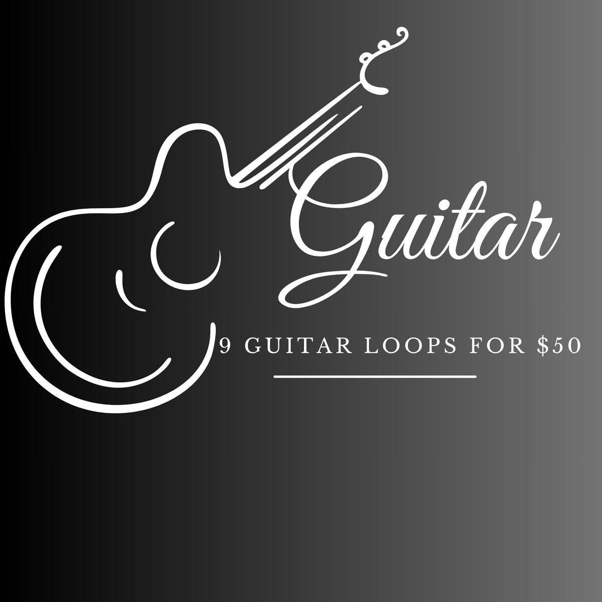 9 Guitar Loops for $50